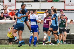 Mahalia Murphy celebrates the win