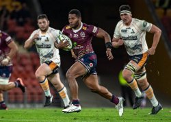 Filipo Daugunu 1 Brumbies v Reds Super Rugby 2020 (Photo Credit QRUBrendan Hertel)