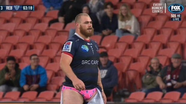 Last minute try scorer and pants man