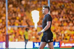 Beauden Barrett pre-kickoff