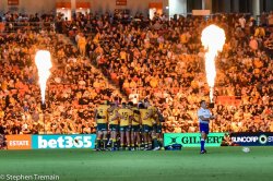 Wallabies pre-kickoff