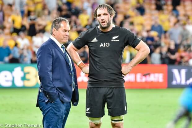 Dave Rennie and Sam Whitelock post match 